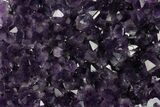 Amethyst Cut Base Crystal Cluster - Uruguay #151254-1
